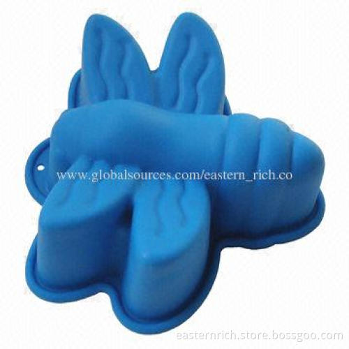 Silicone mini bakeware, dragonfly shape, 11.5x11x4.1cm